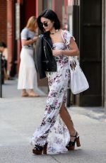 VANESSA HUDGENS Leaves Her Apartment in New York 04/29/2015