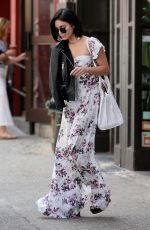 VANESSA HUDGENS Leaves Her Apartment in New York 04/29/2015