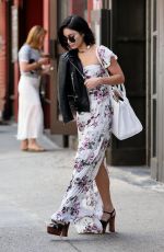 VANESSA HUDGENS Leaves Her Apartment in New York 04/29/2015