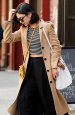 VANESSA HUDGENS Leaves Her Apartment in Soho 04/26/2015