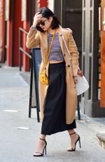VANESSA HUDGENS Leaves Her Apartment in Soho 04/26/2015
