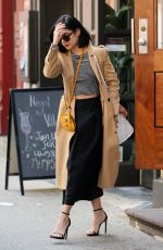 VANESSA HUDGENS Leaves Her Apartment in Soho 04/26/2015