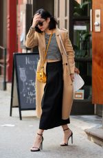 VANESSA HUDGENS Leaves Her Apartment in Soho 04/26/2015