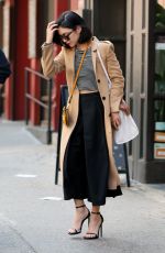 VANESSA HUDGENS Leaves Her Apartment in Soho 04/26/2015