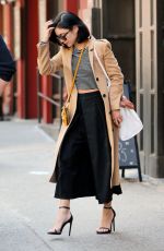VANESSA HUDGENS Leaves Her Apartment in Soho 04/26/2015