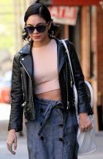 VANESSA HUDGENS Leaves Her Hotel in New York 04/25/2015