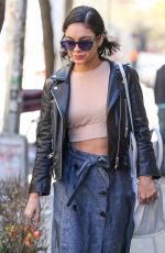 VANESSA HUDGENS Leaves Her Hotel in New York 04/25/2015