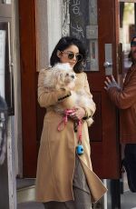 VANESSA HUDGENS Leaves Her Residence in New York 04/24/2015