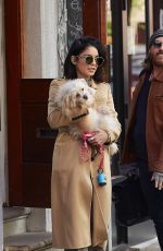 VANESSA HUDGENS Leaves Her Residence in New York 04/24/2015