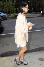 VANESSA HUDGENS Out and About in New York 04/28/2015