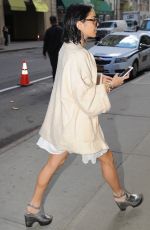 VANESSA HUDGENS Out and About in New York 04/28/2015