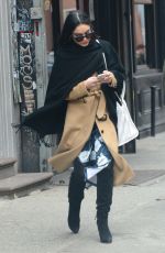 VANESSA HUDGENS Out and About in New York