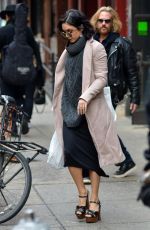 VANESSA HUDGENS Out in New York