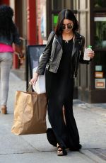 VANESSA HUDGENS Out Shopping in New York 04/19/2015