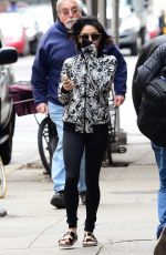 VANESSA HUDGENS Out Shopping in New York 04/26/2015