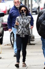 VANESSA HUDGENS Out Shopping in New York 04/26/2015