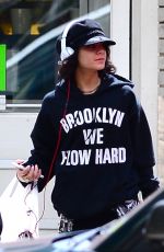 VANESSA HUDGENS Out Shopping in New York 04/26/2015