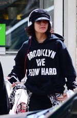 VANESSA HUDGENS Out Shopping in New York 04/26/2015