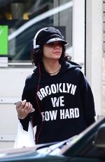VANESSA HUDGENS Out Shopping in New York 04/26/2015