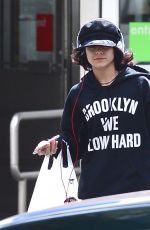 VANESSA HUDGENS Out Shopping in New York 04/26/2015