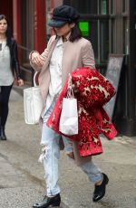 VANESSA HUDGENS Out Shopping in New York