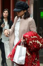 VANESSA HUDGENS Out Shopping in New York