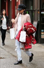 VANESSA HUDGENS Out Shopping in New York