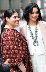 VANESSA HUDGENS Outside Her Play Gigi on Broadway in New York