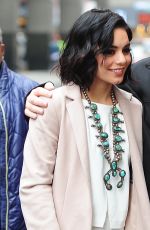 VANESSA HUDGENS Outside Her Play Gigi on Broadway in New York