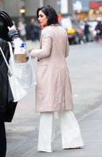 VANESSA HUDGENS Outside Her Play Gigi on Broadway in New York