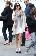 VANESSA HUDGENS Shopping at Victoria