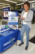 VANESSA WILLIAMS at Tracfone Promo Event in Walmart in Secaucus