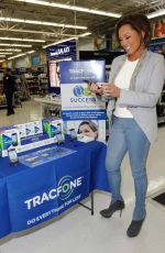 VANESSA WILLIAMS at Tracfone Promo Event in Walmart in Secaucus