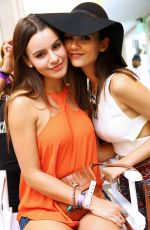 VICTORIA JUSTICE at 2015 Coachella Music Festival, Day 2