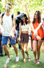 VICTORIA JUSTICE at 2015 Coachella Music Festival, Day 2