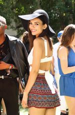 VICTORIA JUSTICE at 2015 Coachella Music Festival, Day 2