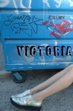 VICTORIA JUSTICE in Line-Up Magazine, April 2015 Issue