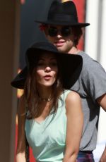 VICTORIA JUSTICE Out Shopping at Melrose Trading Post Flea Market in Los Angeles