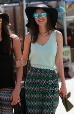 VICTORIA JUSTICE Out Shopping at Melrose Trading Post Flea Market in Los Angeles