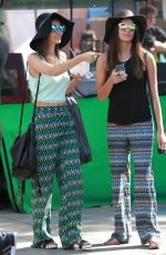 VICTORIA JUSTICE Out Shopping at Melrose Trading Post Flea Market in Los Angeles