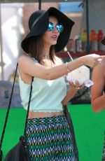 VICTORIA JUSTICE Out Shopping at Melrose Trading Post Flea Market in Los Angeles