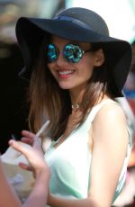 VICTORIA JUSTICE Out Shopping at Melrose Trading Post Flea Market in Los Angeles