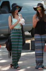 VICTORIA JUSTICE Out Shopping at Melrose Trading Post Flea Market in Los Angeles