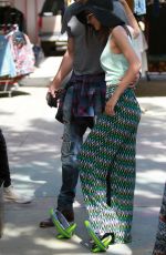 VICTORIA JUSTICE Out Shopping at Melrose Trading Post Flea Market in Los Angeles