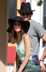 VICTORIA JUSTICE Out Shopping at Melrose Trading Post Flea Market in Los Angeles