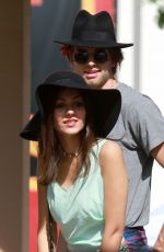 VICTORIA JUSTICE Out Shopping at Melrose Trading Post Flea Market in Los Angeles