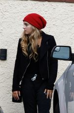 WILLOW SHIELDS at DWTS Practice in Studio City 04/22/2015