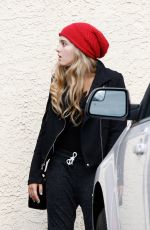 WILLOW SHIELDS at DWTS Practice in Studio City 04/22/2015