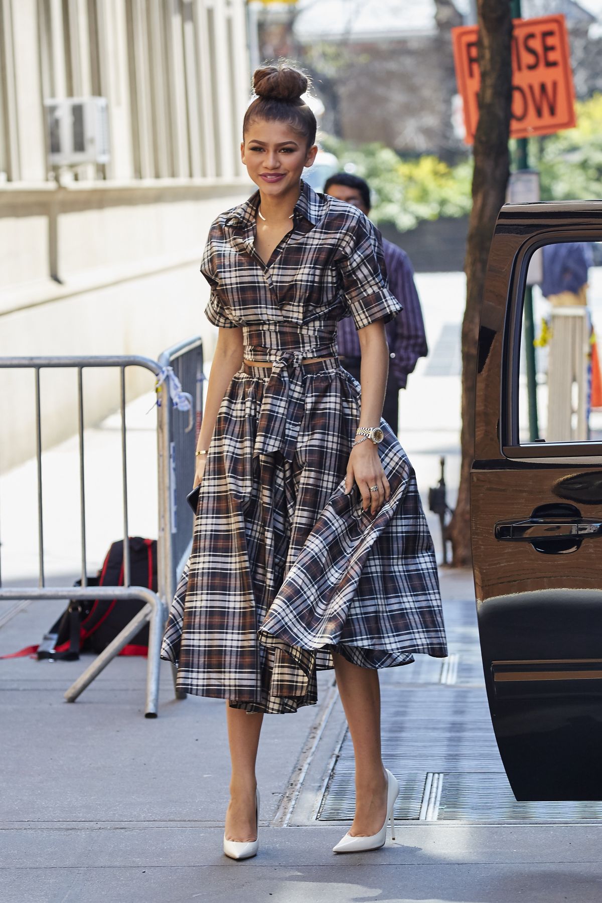 ZENDAYA COLEMAN Arrives at The View in New York 04/22/2015 - HawtCelebs