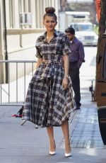 ZENDAYA COLEMAN Arrives at The View in New York 04/22/2015